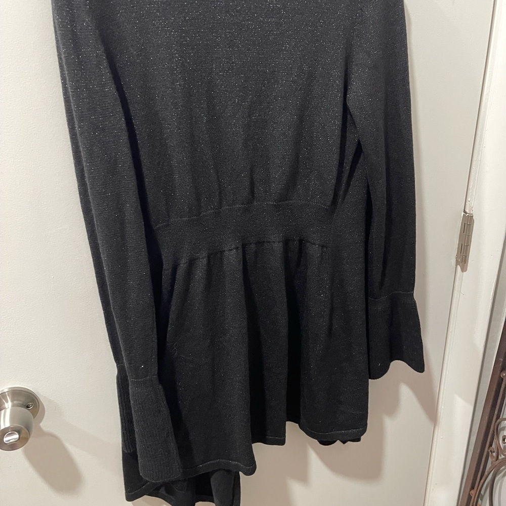 Whbm Nwt Sparkle Open Cardigan - image 3
